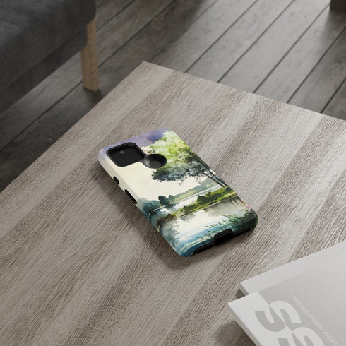 Summer Day by the Lake - Impact Resistant Phone Case